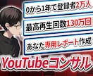 YouTubeチャンネルをコンサルします 0からチャンネルを立ち上げ1年で登録者2万人を達成した実績 イメージ1