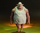 Blenderでオリジナル３Dキャラクター作ります アイデアを形に！あなただけのオリジナルキャラを3D化 イメージ4