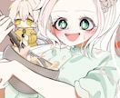 商用利用OK/アイコン/1枚絵/立ち絵描きます 暖かい雰囲気のかっこかわいい女の子、男の子描けます！ イメージ5