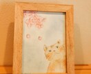 写真から作品を丁寧に作ります プレゼントに喜ばれるふんわり描いた作品です。 イメージ2