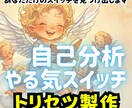 物事を後回しにしてしまう癖を鑑定書で解決いたします やる気スイッチ、自己分析して落ち込む毎日を少しずつ変えていく イメージ1