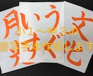 書道教室講師が習字・書道のお手本作成します 小中学生の課題に!楷書・行書のお手本を一枚一枚ご用意します イメージ1