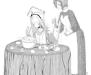 海外出展実績あり/絵や物語をお届け致します ambiguousの精神を元に、デカダンスな作品を映します。 イメージ6