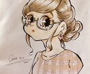 様々な用途のイラストオーダー受付ます 似顔絵やオリジナルキャラなど！手描きも受け付けてます！ イメージ10