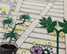 一点もの！手描きのオトナかわいいイラスト描きます ほっこりする植物や公園などイラストやイメージ画お届けします★ イメージ1