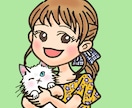 SNS等のゆるふわ似顔絵描きます 自分の分身みたい♪かわいい似顔絵イラストいかがですか？ イメージ1