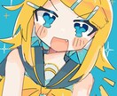 特別価格✳︎可愛いキャライラストお描きします SNSアイコン、ボカロ曲や歌ってみたのサムネイル イメージ4