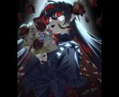 活動者様向けに鮮やかな1枚絵を描きます 不穏で空気感のある1枚絵が得意です イメージ3