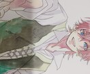 10代～20代の方向けに描いてほしい男女描きます 部屋に置く、友人に手紙と添えてなど… イメージ3