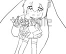 イラスト作成します SNSなどのアイコンのイラスト作成୧⃛(๑⃙⃘•ω•๑⃙⃘) イメージ7