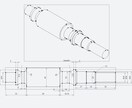 2D図面・手書き図面から3Dモデル作成します 町工場・個人向け｜簡単な機械部品を3Dデータ化します。 イメージ5
