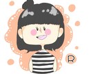 アイコンやブログ、挿絵、似顔絵描きます あなた用のアイコン似顔絵をお描きします！ イメージ2