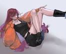 イラスト描きます アイコンや立ち絵など、厚塗りでいろいろ描きます。 イメージ7
