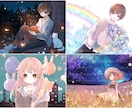 ほんわか可愛いイラストお描きします 動画のサムネやアイコン、MV、表紙、壁紙などにぜひ♪ イメージ5