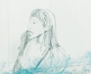 写真とは一味違う◎オシャレな似顔絵描きます ◎お気に入り写真を元に◎簡単オーダーメイド◎プレゼントにも◎ イメージ10