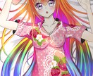 カラフルで目を引くようなイラストを制作します オリキャラ・イラスト制作します ！ イメージ3