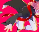 アイコン、個人利用、表紙のイラスト描きます ダークな雰囲気や極彩色のイラスト イメージ2