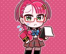 あなたの考えたキャラを「ちびキャラ」にします 商用利用OK！商業実績あり！アクキーや缶バッジにピッタリ！ イメージ5