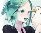綺麗で可愛いイラスト制作します SNSでの利用にいかがでしょうか◎ イメージ4