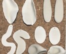 オーダーメイドでお好きなピアスつくります 軽くて着けやすい石塑粘土で、世界に一つのアクセサリーを！ イメージ5