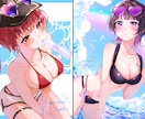 5月納品可！プロが可愛く目を惹くイラスト描きます 男性キャラも可能！Vtuberイラスト、キービジュ、一枚絵等 イメージ8