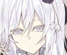 SNS　アイコン描きます 見た目が白黒しているキャラクターを求めてる人大歓迎 イメージ2