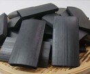 みちのくで作った「北限の竹炭」をお届けします 「北限の竹」を使って私が手づくりした竹炭です イメージ1
