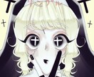 SNSで使うアイコンイラストを描きます アイコンイラストが欲しい人向け!!お好みな子を描きます!! イメージ6