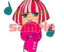ミニキャライラスト描きます 似顔絵やあなたをイメージした雰囲気のキャラもかけます イメージ3