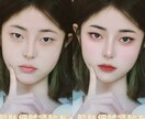 写真のお顔を可愛く、美しく、カッコよくします 【自然に可愛く♡】自撮り・他撮り写真をナチュラルに加工します イメージ3