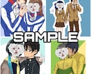 アイコン、カップル絵、夢絵等を描きます 独特なタッチであなた専用のイラストを描きます イメージ4