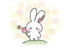 かわいいうさぎイラストを作成します うさぎ×お花、うさぎ×食べ物など、うさぎ中心にテーマは色々！ イメージ1