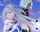 イラスト全般お受けします 【最短3日】1枚絵からLive2D用立ち絵までイラスト全般！ イメージ2