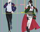 立ち絵描きます TRPG、配信立ち絵など短納期お求めの方へ イメージ2