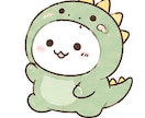写真1枚からAIでかわいいもちもちアイコン作ります 自分の描いた絵を元にしております。 イメージ1