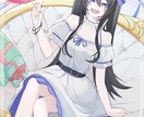 最低価格2000円！素敵なイラストを制作致します 一枚絵/サムネ/SNSアイコン/立ち絵などに！ イメージ4
