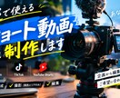 SNS・ショート動画企画撮影編集まで一括対応します 企画から編集までショート動画を制作 イメージ1