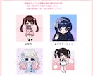 商用利用料込！可愛いミニキャラお描きします 商用利用料、二次利用料、表情3種込みの料金です イメージ7