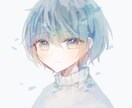 ラフタッチ!儚くて可愛い雰囲気のイラスト制作します 短期納期可!アイコン/サムネイル/ボカロ曲/歌ってみたなど! イメージ7