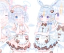 商用可◆ふわふわ・キラキラ・可愛いイラスト描きます 作成開始日から約3日で納品可能！繊細で可愛いをお届けします！ イメージ6