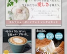 シンプルでおしゃれ！各種WEB画像作成します バナー/ヘッダー/Instagram/商品ページ デザイン イメージ5