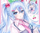 イラスト全般制作します SNS用アイコン、Vtuber立ち絵など何でも描きます！ イメージ1
