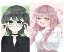 キラキラした目を引くイラストをお描きします SNSのアイコンやヘッダーなどに！ イメージ4