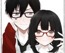 SNS用のアイコン作成します 厚塗りですがどこか透明感のあるイラスト イメージ2