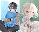 商用OK 配信・SNS・活動用イラストを制作します 商用OK　様々なタッチで理想通りのアイコンお描きいたします。 イメージ6