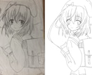 セット割引あり！線画修正いたします アナログイラストやラフ画の清書いたします！ イメージ3