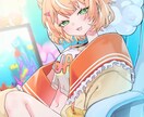 背景あり一枚絵描きます 商業利用〇アイコンや歌ってみたなど イメージ1
