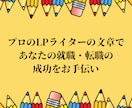 あなたの強みを伝える職務経歴書作成の代行をします プロのLPライターの文章であなたの就職・転職の成功をお手伝い イメージ2