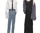 SNSで活動する際の立ち絵を描きます ご希望に添えるデザイン制作をいたします! イメージ2
