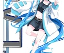 配信者様のご希望に沿った可愛いイラストを描きます Vtuber、配信者様が使いやすいサムネやアイコン立ち絵など イメージ2